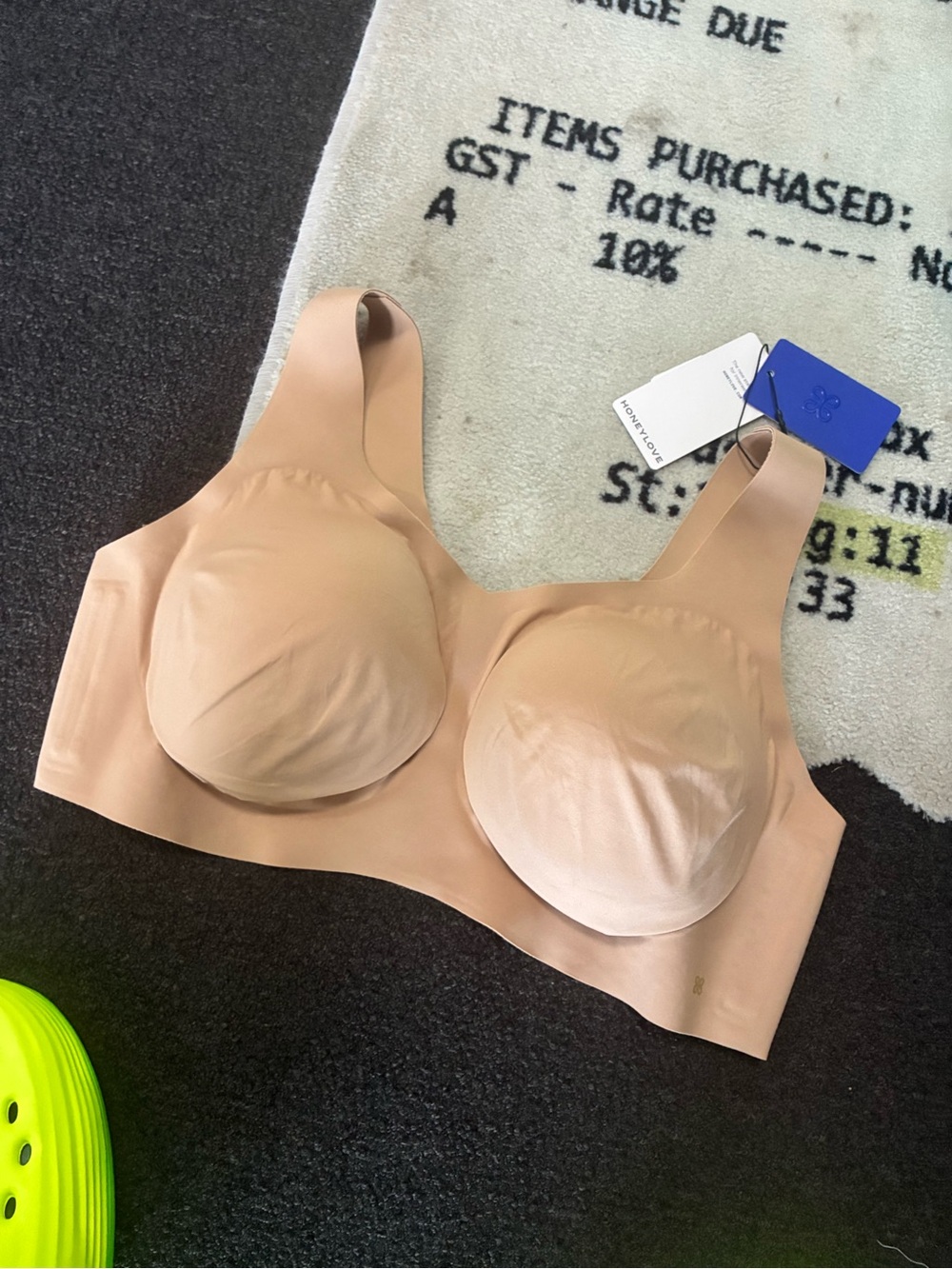 Women’s Honeylove SoftForm LiftWear V Neck Bra SZ 1X+ New NWT